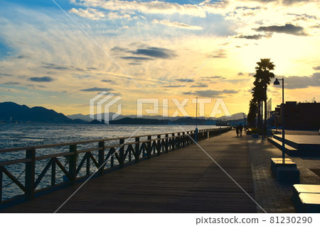 Shimonoseki Sunset Yamaguchi Shimonoseki Sunset Yamaguchi 81230290