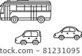 Car and bus 81231095