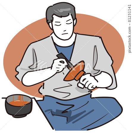 Craftsman-Paint to give gloss to tableware 81231141