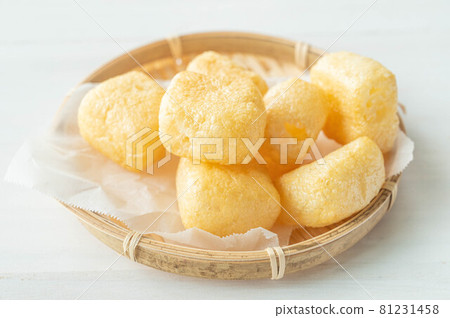 Deep-fried in a colander Deep-fried in a colander 81231458