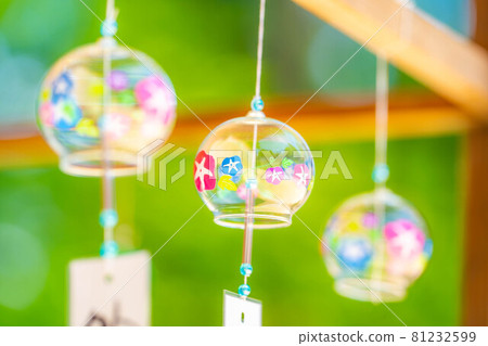 【夏季素材】穗高神社的風鈴【長野縣】 81232599