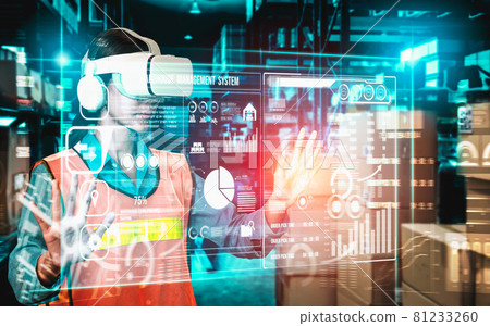 Future virtual reality technology for innovative VR warehouse management 81233260