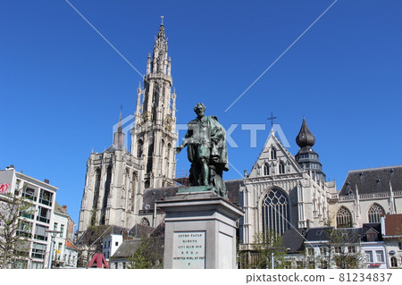 Dog of Flanders Stage Antwerp Cathedral Belgium 81234837