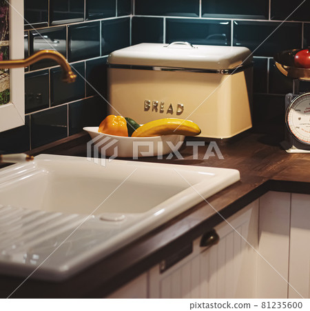 Home decor and interior design in modern house or apartment, furniture and details 81235600