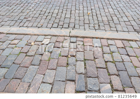 Historical cobblestone 81235649