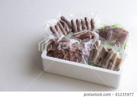 Yakiniku gifts, assorted yakiniku, yakiniku set, barbecue set, several types of barbecue, 5 types, many types 81235977