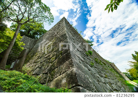 Marugame Castle, the tallest stone wall in Japan Marugame Castle, the tallest stone wall in Japan 81236295