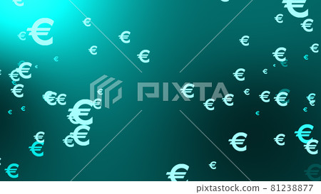 Euro mark EURO 漸變 CG 背景壁紙 81238877