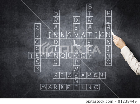 Woman draw crossword 81239449