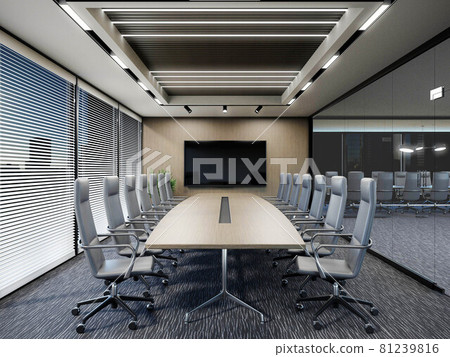 Modern office meeting room 81239816
