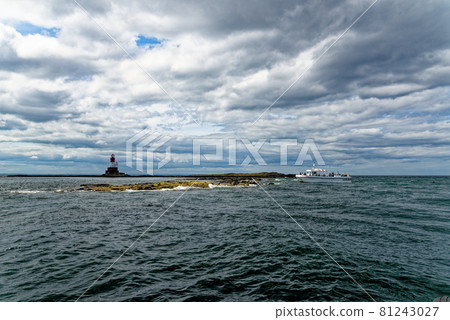 Longstone Lighthouse boat trip in the farne Islands - United Kingdom Longstone Lighthouse boat trip in the farne Islands - United Kingdom 81243027