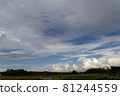 Niigata's late summer sky 81244559