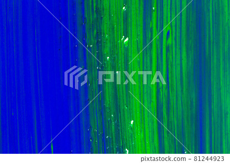 green blue stroke of the paint brush green blue stroke of the paint brush 81244923