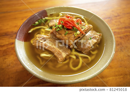 Okinawan soul food Soki soba 81245018