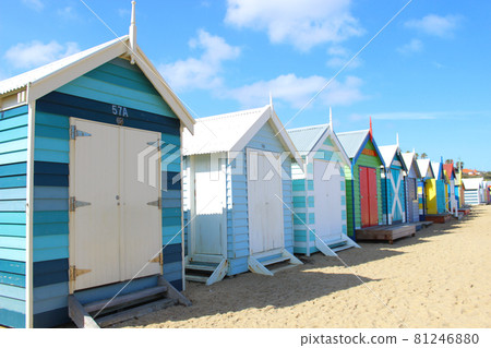 Brighton Beach in Melbourne Brighton Beach in Melbourne 81246880