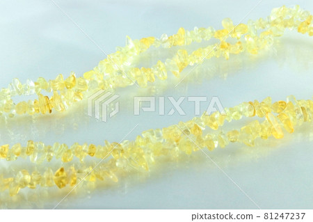 A series of Sazareishi chips of natural stone citrine quartz 81247237