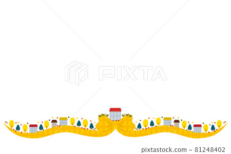 材料-可愛的房子（秋景）8-1 Beku 81248402