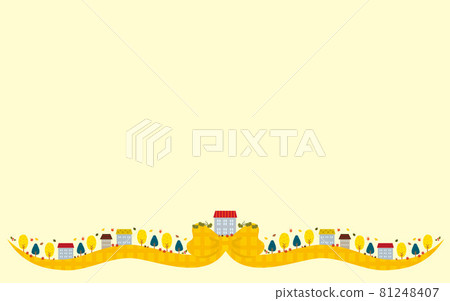 材料-可愛的房子（秋景）8-3 Beku 81248407