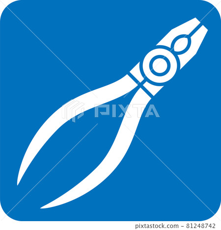 Pliers pictogram 81248742