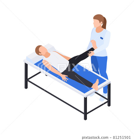 Leg Massage Rehabilitation Composition 81251501
