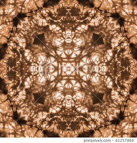 Seamless kaleidoscope or endless pattern for ceramic tile, wallpaper, linoleum, textile, web page background used. 81257868