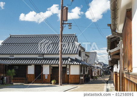 Townscape of Imai-cho, Kashihara City, Nara Prefecture 81258091