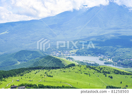 View of Shirakabako from the mountain top of Tochigi 81258503