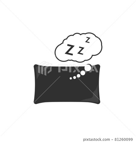 Pillow Vector icon design illustration 81260099