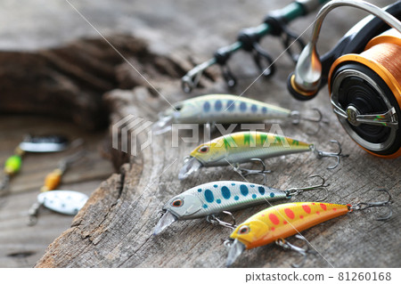 山溪釣魚設備和魚餌 81260168