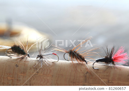 Hair burrs used for mountain stream and river fishing 81260657