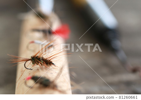 山間溪流垂釣用毛刺 81260661