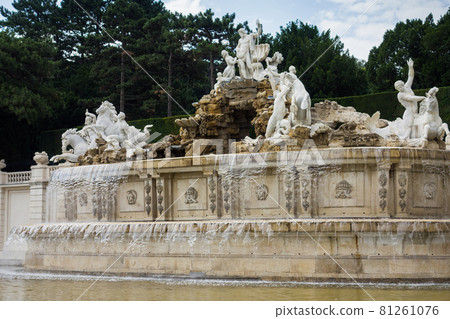 Schoenbrunn Palace Neptune Fountain (Austria-Vienna) 81261076