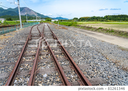 Freight Railway Museum and abandoned railroad tracks in Daian Town, Inabe City, Mie Prefecture Freight Railway Museum and abandoned railroad tracks in Daian Town, Inabe City, Mie Prefecture 81261346