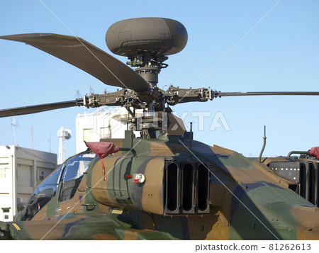Ground Self-Defense Force attack helicopter Ground Self-Defense Force attack helicopter 81262613