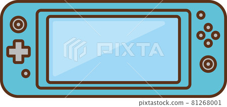 Home portable game console with LCD screen 81268001