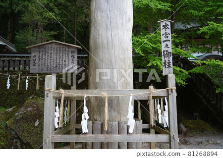 Suwa Taisha is one of the oldest shrines in Japan and is the head office of more than 10,000 Suwa shrines nationwide. 81268894