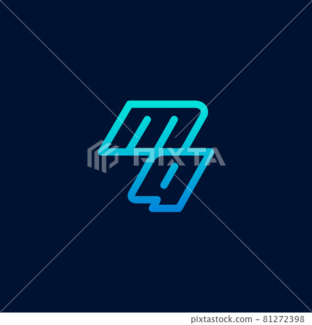 the initial letter of the mq logo is simple and the color is beautiful. modern line logo design concept template the initial letter of the mq logo is simple and the color is beautiful. modern line logo design concept template 81272398