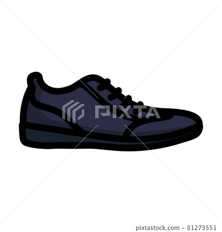 Man Casual Shoe Icon Man Casual Shoe Icon 81273551