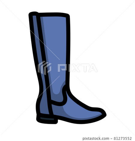 Autumn Woman Boot Icon Autumn Woman Boot Icon 81273552