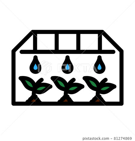 Greenhouse Icon Greenhouse Icon 81274869