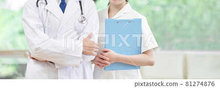 Image of doctors and nurses working in hospitals 81274876