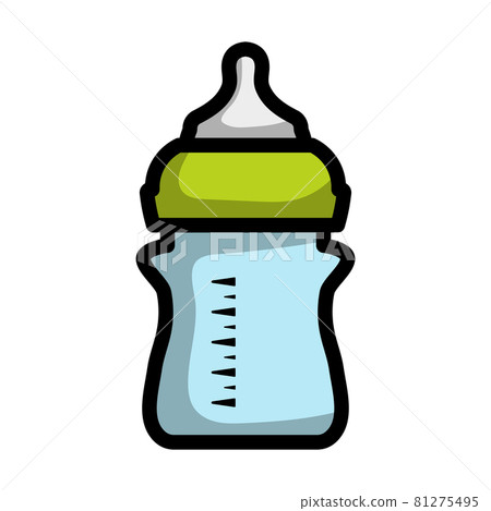 Baby Bottle Icon 81275495