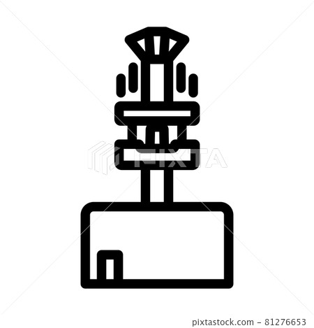 Free-fall Ride Icon 81276653