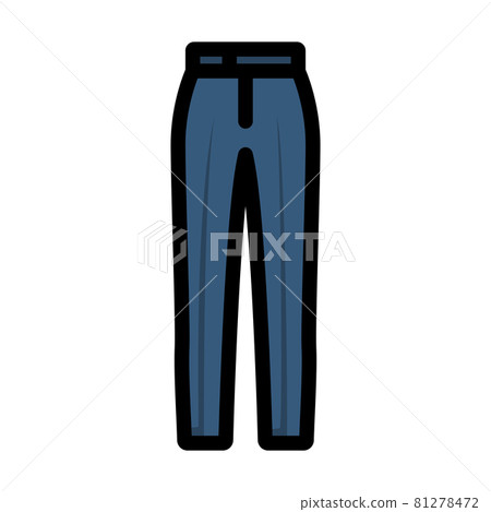 Business Trousers Icon 81278472