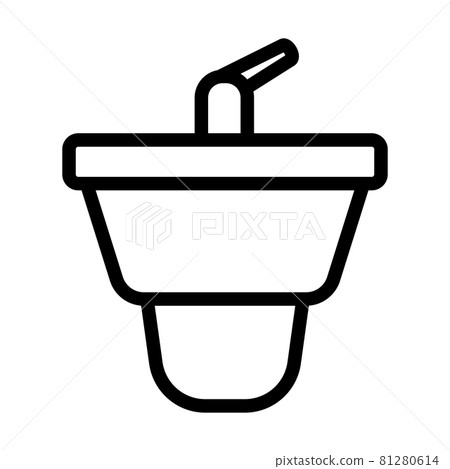 Bidet Icon 81280614