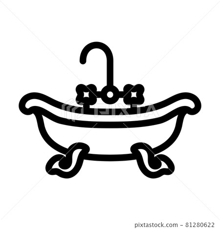 Bathtub Icon Bathtub Icon 81280622