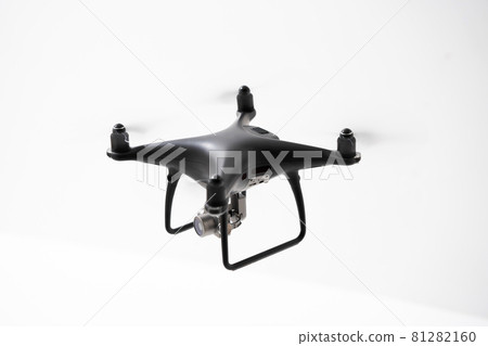 Drone white background flight 81282160