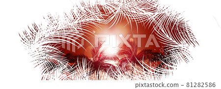 tropical summer illustration tropical summer illustration 81282586
