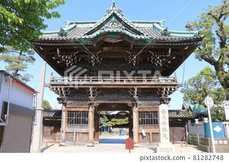 東京葛飾區Shibamata的Shibamata Taishakuten Taishakudo和Mizuryu no Matsu 81282748