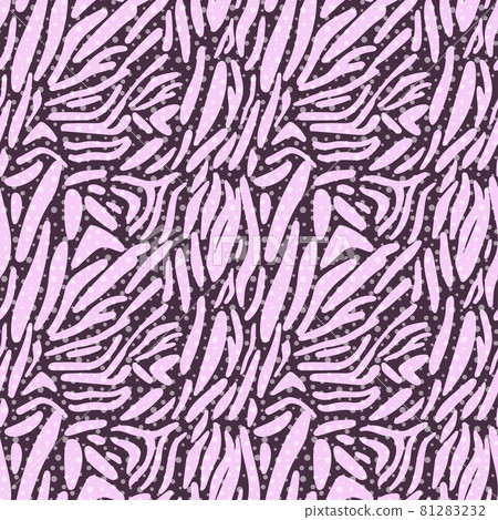 Animal zebra pattern in pink colors. Seamless surface design. Animal zebra pattern in pink colors. Seamless surface design. 81283232